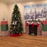 Fellowship Hall Christmas Decorations