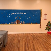 Fellowship Hall Christmas Decorations
