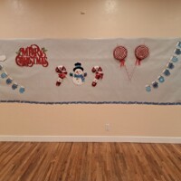 Fellowship Hall Christmas Decorations