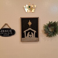Fellowship Hall Christmas Decorations