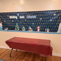 Fellowship Hall Christmas Decorations