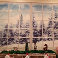 Fellowship Hall Christmas Decorations