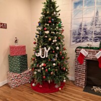 Fellowship Hall Christmas Decorations